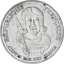 Monnaie, France, Clovis, 100 Francs, 1996, TTB, Argent, Gadoury:953, KM:1180