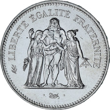 France, Hercule, 50 Francs, 1974, Paris, MS(60-62), Silver, KM:941.1