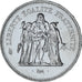 France, Hercule, 50 Francs, 1974, Paris, MS(60-62), Silver, KM:941.1