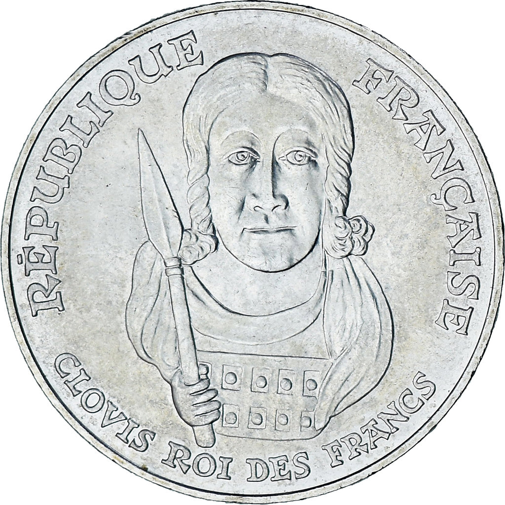 Monnaie, France, Clovis, 100 Francs, 1996, Paris, SUP, Argent, Gadoury:953