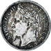 Moneda, Francia, Napoleon III, 1 Franc, 1866, Strasbourg, BC+, Plata, KM:806.2
