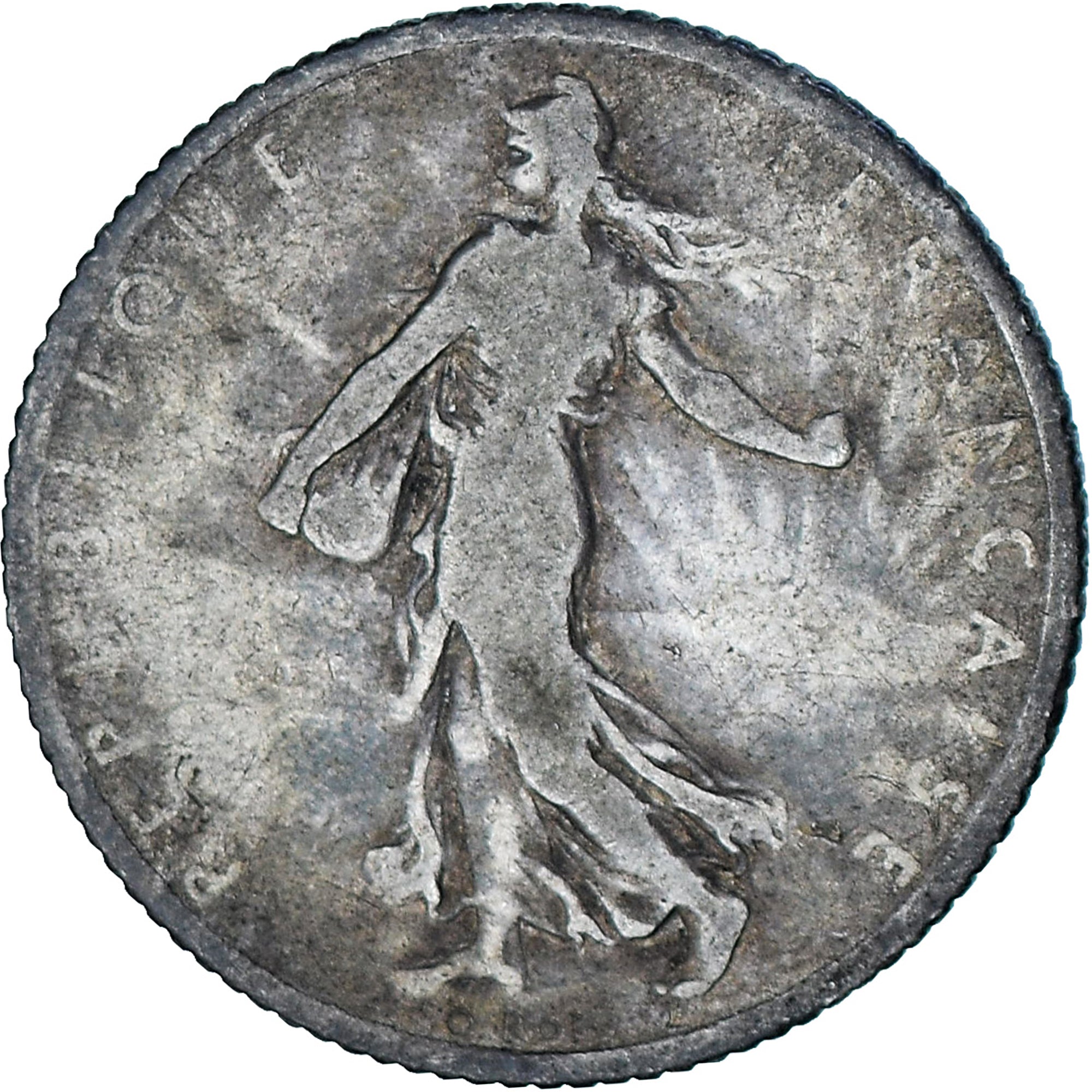 Monnaie, France, Semeuse, Franc, 1903, Paris, B+, Argent, Gadoury:467, KM:844.1