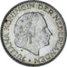 Coin, Netherlands, Juliana, Gulden, 1954, AU(50-53), Silver, KM:184