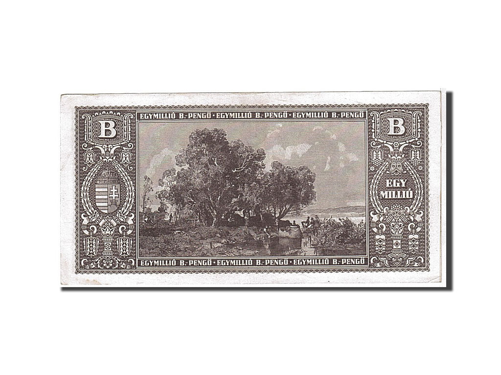 Hungary, 1,000,000 B.-Pengö, 1946, KM #134, EF(40-45)
