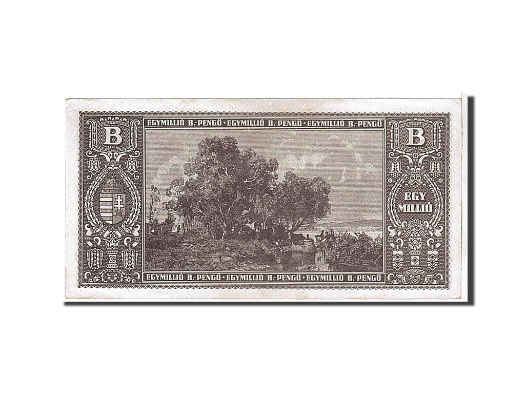 Hungary, 1,000,000 B.-Pengö, 1946, KM #134, EF(40-45)