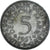 Moneda, ALEMANIA - REPÚBLICA FEDERAL, 5 Mark, 1951, Karlsruhe, BC+, Plata