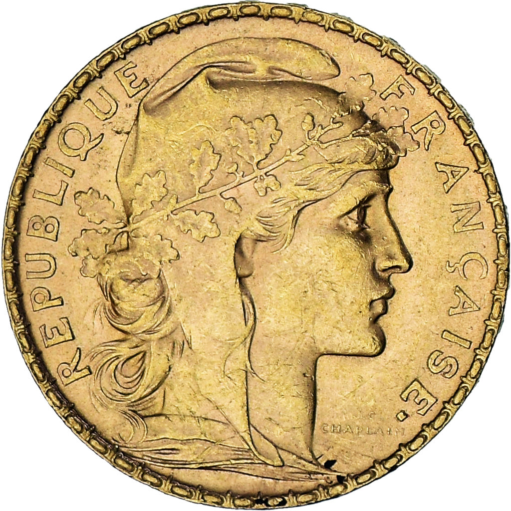 Monnaie, France, Marianne, 20 Francs, 1903, Paris, Coq, TTB+, Or, Gadoury:1064