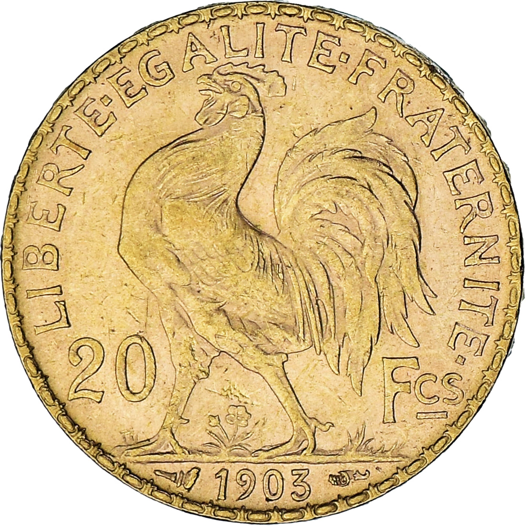 Monnaie, France, Marianne, 20 Francs, 1903, Paris, Coq, TTB+, Or, Gadoury:1064