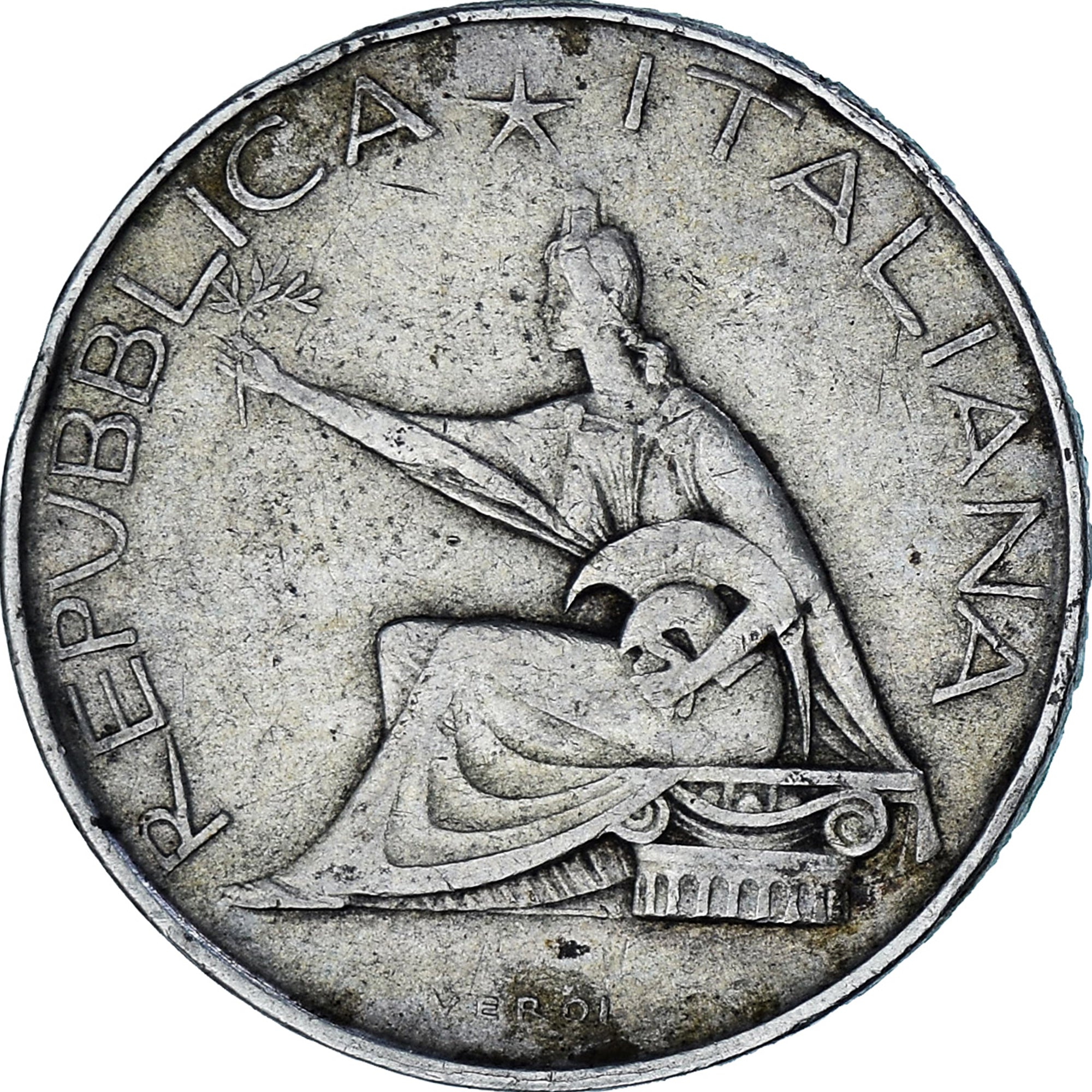 Coin, Italy, 500 Lire, 1961, Rome, EF(40-45), Silver, KM:99