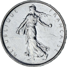 France, Semeuse, 5 Francs, 1969, Paris, MS(60-62), Silver, KM:926, Gadoury:770