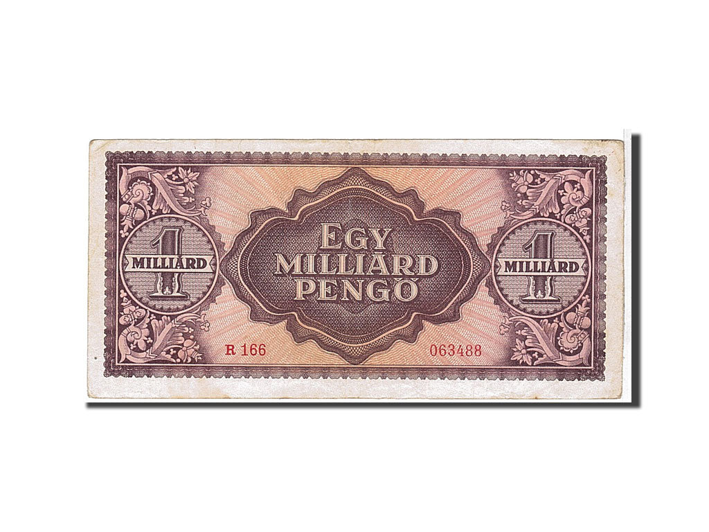 Banknote, Hungary, 1 Milliard Pengö, 1946, KM:125, EF(40-45)