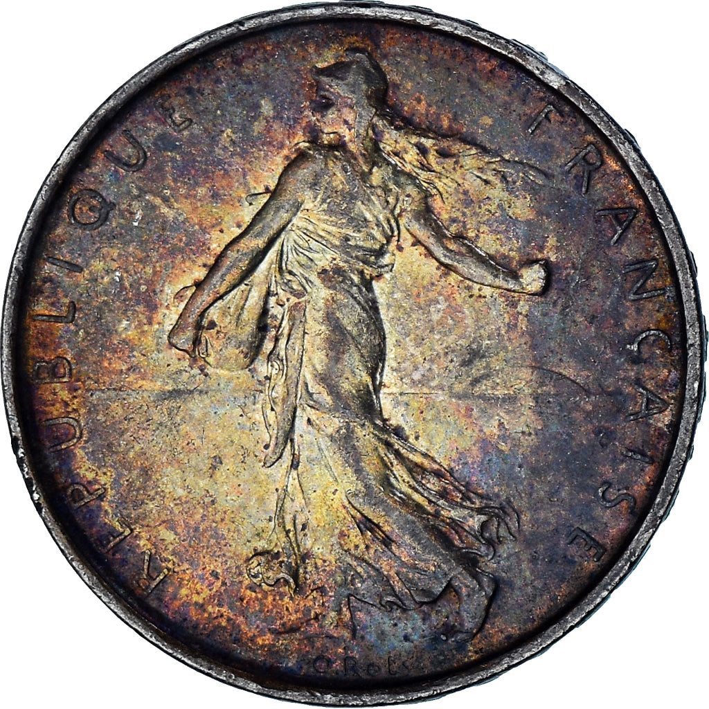 France, Semeuse, 5 Francs, 1964, Paris, MS(60-62), Silver, KM:926, Gadoury:770