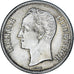 Moneta, Venezuela, Gram 10, 2 Bolivares, 1945, Philadelphia, AU(50-53), Srebro