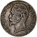 Moneta, Francia, Napoleon III, Napoléon III, 5 Francs, 1855, Strasbourg, MB+