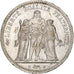 Moneta, Francia, Hercule, 5 Francs, 1873, Paris, BB+, Argento, KM:820.1