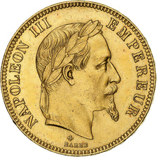 Coin, France, Napoleon III, Napoléon III, 100 Francs, 1869, Strasbourg
