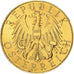 Coin, Austria, 25 Schilling, 1927, MS(60-62), Gold, KM:2841