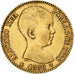 Moneta, Spagna, Alfonso XIII, 20 Pesetas, 1889, Madrid, BB, Oro, KM:693