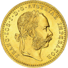 Coin, Austria, Franz Joseph I, Ducat, 1915, Restrike, MS(63), Gold, KM:2267