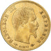 Moeda, França, Napoleon III, 5 Francs, 1858, Paris, AU(50-53), Dourado