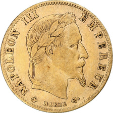 Munten, Frankrijk, Napoleon III, Napoléon III, 5 Francs, 1863, Paris, FR+