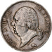 France, Louis XVIII, 5 Francs, 1822, Paris, VF(30-35), Silver