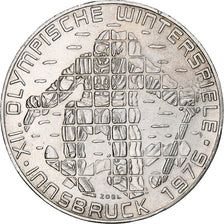 Áustria, 100 Schilling, 1976, Prata, MS(60-62), KM:2929