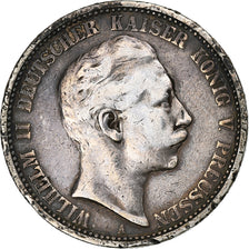 Munten, Duitse staten, PRUSSIA, Wilhelm II, 2 Mark, 1904, Berlin, ZF, Zilver