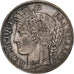 França, 5 Francs, Cérès, 1850, Paris, Prata, VF(30-35), Gadoury:719, KM:761.1