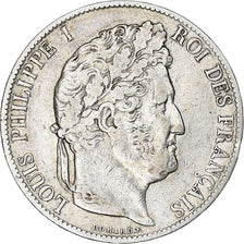Monnaie, France, Louis-Philippe, 5 Francs, 1846, Paris, TB+, Argent