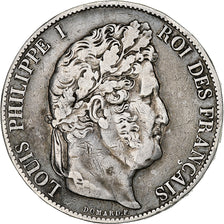 Munten, Frankrijk, Louis-Philippe, 5 Francs, 1847, Paris, FR+, Zilver, KM:749.1