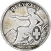 SWITZERLAND, 2 Francs, 1863, Bern, KM #10a, VF(30-35), Silver, 9.70