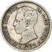 Coin, Spain, Alfonso XIII, 50 Centimos, 1904, VF(30-35), Silver, KM:723