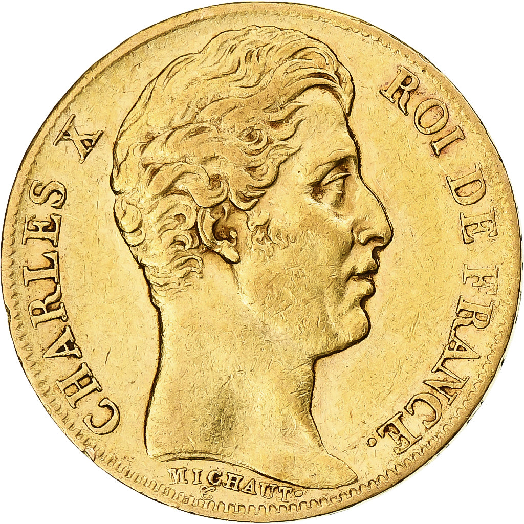 Monnaie, France, Charles X, 20 Francs, 1825, Paris, TTB, Or, Gadoury:1029