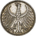GERMANY - FEDERAL REPUBLIC, 5 Mark, 1964, Stuttgart, EF(40-45), Silver, KM:112.1