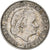 Moneta, Holandia, Juliana, Gulden, 1956, AU(50-53), Srebro, KM:184