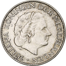 Coin, Netherlands, Gulden, 1963, EF(40-45), Silver, KM:184