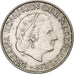 Coin, Netherlands, Gulden, 1963, EF(40-45), Silver, KM:184