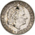NETHERLANDS, Gulden, 1955, KM #184, AU(50-53), Silver, 25, 6.42