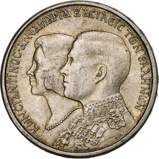 GREECE, 30 Drachmai, 1964, KM #87, AU(55-58), Silver, 30.3, 12.07