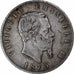 Moneta, Italia, Vittorio Emanuele II, 5 Lire, 1873, Milan, BB, Argento, KM:8.3