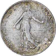Coin, France, Semeuse, 50 Centimes, 1916, Paris, MS(60-62), Silver, KM:854