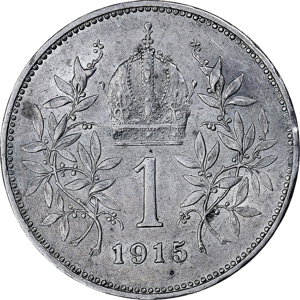 Österreich, Franz Joseph I, Corona, 1915, SS+, Silber, KM:2820