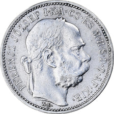 Coin, Austria, Franz Joseph I, Corona, 1893, EF(40-45), Silver, KM:2804