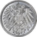 GERMANY - EMPIRE, Wilhelm II, Mark, 1915, Berlin, Silver, MS(60-62), KM:14