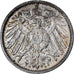 Münze, GERMANY - EMPIRE, Wilhelm II, Mark, 1915, Karlsruhe, VZ+, Silber, KM:14