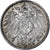 Empire allemand, Wilhelm II, Mark, 1915, Stuttgart, Argent, SUP+, KM:14