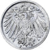 GERMANY - EMPIRE, Wilhelm II, Mark, 1914, Munich, Silver, AU(50-53), KM:14