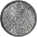 NIEMCY - IMPERIUM, Wilhelm II, Mark, 1914, Karlsruhe, Srebro, AU(50-53), KM:14