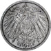 ALEMANIA - IMPERIO, Wilhelm II, Mark, 1914, Karlsruhe, Plata, MBC+, KM:14